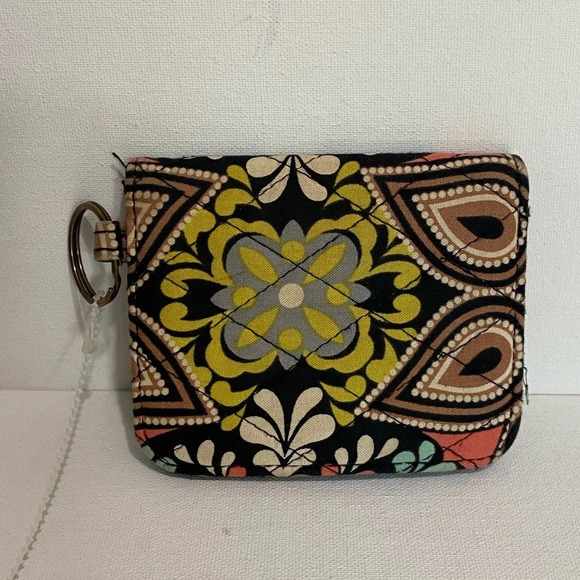 Vintage Vera Bradley Sierra Stream Paisley ID Wallet Small - Picture 1 of 5